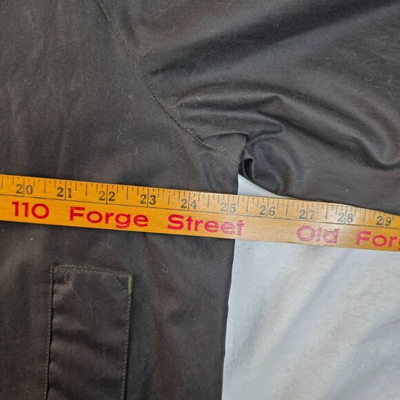 Mackintosh NE Medium Waxed Barn Jacket Corduroy Collar Fishermancore utility New - Picture 15 of 16